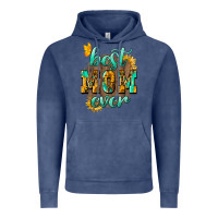 Vintage Denim Best Mom ever mother's day Vintage Hoodie - HowdyJamesFarm