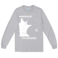 Moon Dust MN Minnesota Fishing T Gift for Fishermen and Anglers Long Sleeve Tee - longCreatives