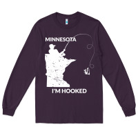 Plum MN Minnesota Fishing T Gift for Fishermen and Anglers Long Sleeve Tee - longCreatives