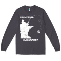 Smoke MN Minnesota Fishing T Gift for Fishermen and Anglers Long Sleeve Tee - longCreatives