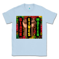Dusty Blue black lives matter juneteenth Classic Tee - TumblerDesignByShophia