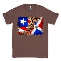 Chestnut puerto rico and dominican republic flag Classic Tee - Artiststas