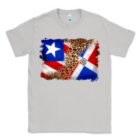 Moon Dust puerto rico and dominican republic flag Classic Tee - Artiststas