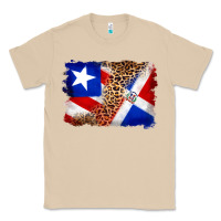 Mushroom puerto rico and dominican republic flag Classic Tee - Artiststas