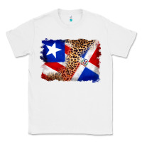 White puerto rico and dominican republic flag Classic Tee - Artiststas
