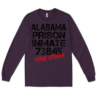 Plum halloween alabama prisoner party costume tshirt Long Sleeve Tee - longCreatives