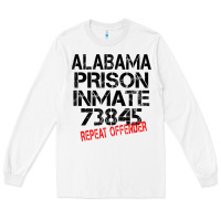 Halloween Alabama Prisoner Party Costume Tshirt Long Sleeve Tee | Teevron