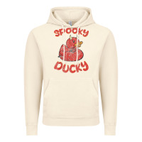 Vintage Artic spooky devil rubber duck halloween Vintage Hoodie - longCreatives