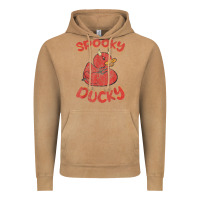Vintage Camel spooky devil rubber duck halloween Vintage Hoodie - longCreatives
