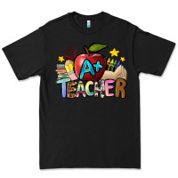 Black a teacher Premium Tee - NancyCooperArtShop