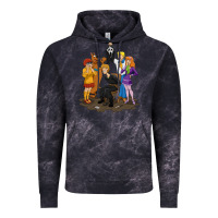 Cloud Black surprise!  scooby dog with friends funny halloween Vintage Hoodie - longCreatives