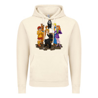 Vintage Artic surprise!  scooby dog with friends funny halloween Vintage Hoodie - longCreatives