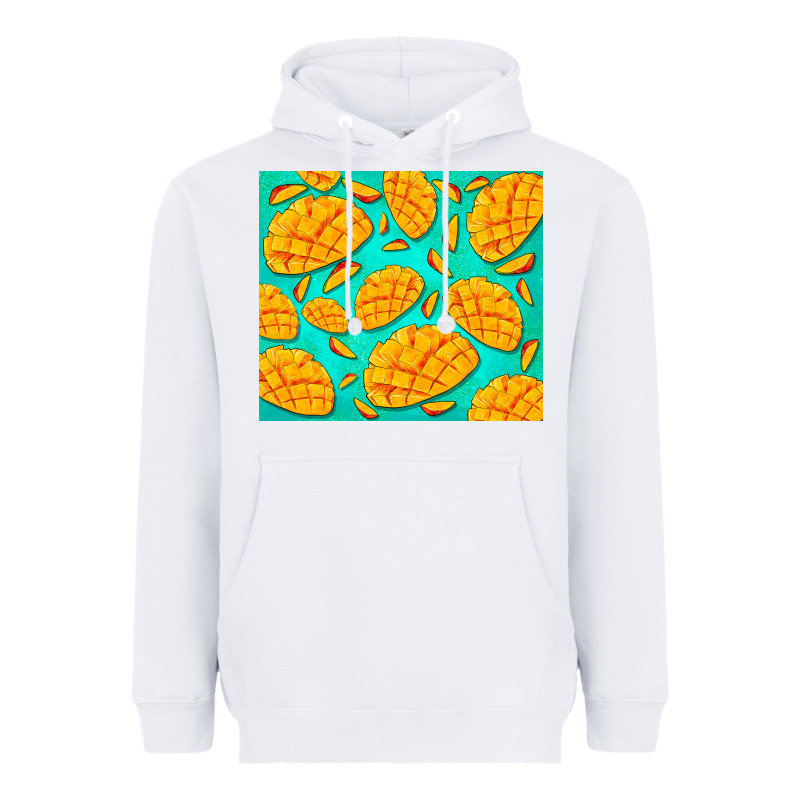 Mango Heavyweight Hoodie by BarkalooDesign | Teevron