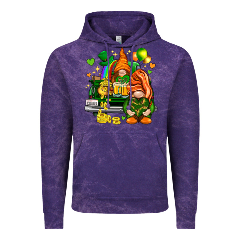 St. Patrick's Day Gnomies With Heart Vintage Hoodie by HowdyJamesFarm | Teevron