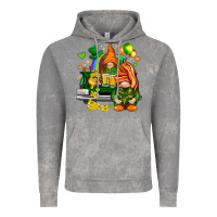 Cloud Rock St. Patrick's Day gnomies with heart Vintage Hoodie - HowdyJamesFarm
