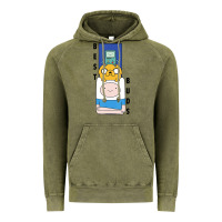 Vintage Olive Cn Adventure Time Finn Jake Bmo Best Buds Vintage Hoodie - longCreatives