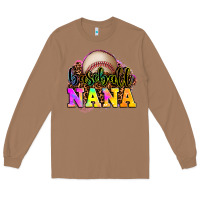 Toasted Coconut baseball nana Long Sleeve Tee - OliviaCreatesArt