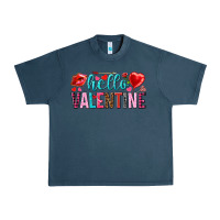 Midnight Navy Hello Valentine Urban Heavy Tee - HowdyJamesFarm