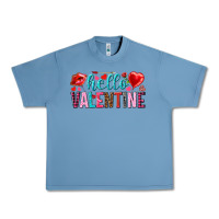 Pebble Blue Hello Valentine Urban Heavy Tee - HowdyJamesFarm