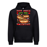Black hot dogs are my valentine Urban Hoodie - AdoDesignShop