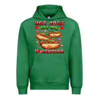 Emerald hot dogs are my valentine Urban Hoodie - AdoDesignShop