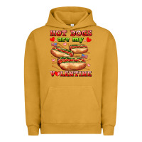 Pigment Peanut Butter hot dogs are my valentine Urban Hoodie - AdoDesignShop