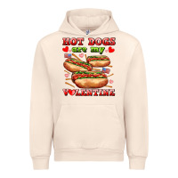 Sandshell hot dogs are my valentine Urban Hoodie - AdoDesignShop