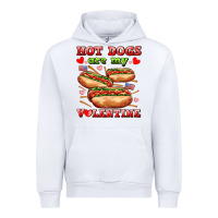 White hot dogs are my valentine Urban Hoodie - AdoDesignShop