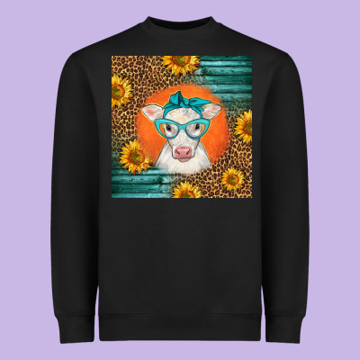 Charolais Cow Heavyweight Sweatshirt Designed By Lillyallendesigns