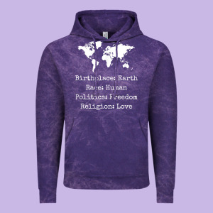 Birthplace Earth Race Human Politics Freedom Religion Love T Shirt Vintage Hoodie Designed By Longcreatives