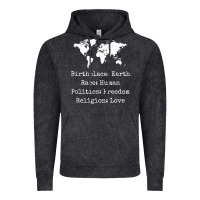 Vintage Black birthplace earth race human politics freedom religion love t shirt Vintage Hoodie - longCreatives
