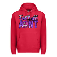 Cardinal football aunt Premium Hoodie - CowhideDigitalArt