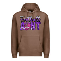 Chestnut football aunt Premium Hoodie - CowhideDigitalArt