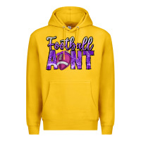 Lemon football aunt Premium Hoodie - CowhideDigitalArt