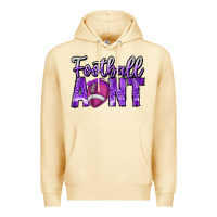 Football Aunt Premium Hoodie | Teevron