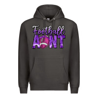 Smoke football aunt Premium Hoodie - CowhideDigitalArt