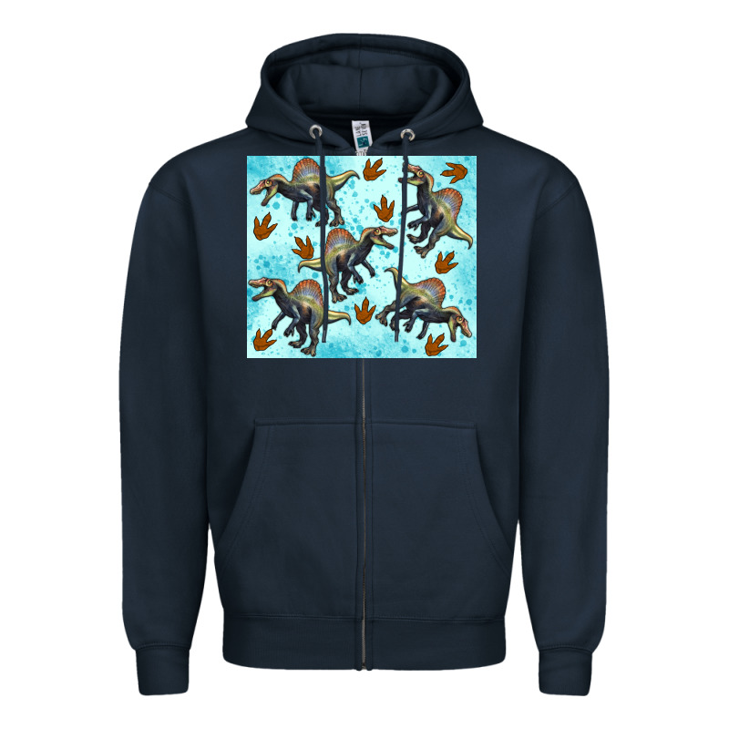 Spinosaurus Zipper Hoodie by Artiststas | Teevron