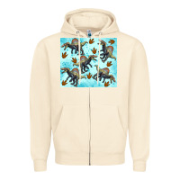Sandshell spinosaurus Zipper Hoodie - Artiststas