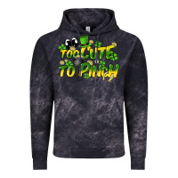 Cloud Black Too cute to pinch St. Patrick's Day Vintage Hoodie - HowdyJamesFarm