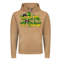 Vintage Camel Too cute to pinch St. Patrick's Day Vintage Hoodie - HowdyJamesFarm