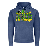 Vintage Denim Too cute to pinch St. Patrick's Day Vintage Hoodie - HowdyJamesFarm