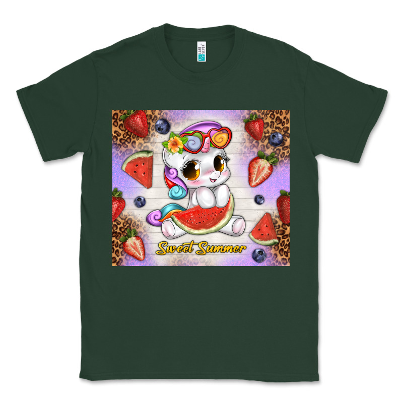 Sweet Summer Cute Unicorn Classic Tee by TumblerDesignByShophia | Teevron