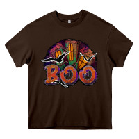 Chocolate Brown boo Heavy Core Tee - JahusDesignShop