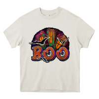 Cream boo Heavy Core Tee - JahusDesignShop