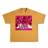 Peanut Butter love heart shaped balloons tumbler hjf Urban Heavy Tee - HowdyJamesFarm