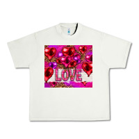 Pistachio love heart shaped balloons tumbler hjf Urban Heavy Tee - HowdyJamesFarm