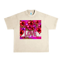 Sandshell love heart shaped balloons tumbler hjf Urban Heavy Tee - HowdyJamesFarm