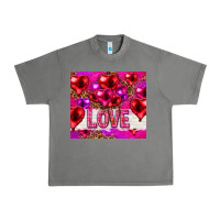 Love Heart Shaped Balloons Tumbler Hjf Urban Heavy Tee | Teevron