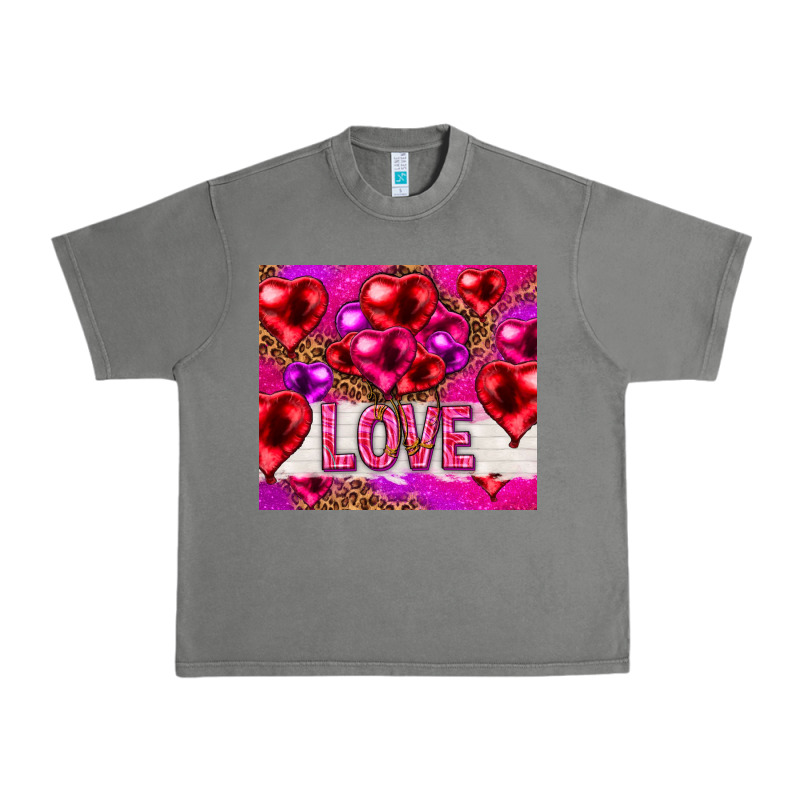 Love Heart Shaped Balloons Tumbler Hjf Urban Heavy Tee by HowdyJamesFarm | Teevron