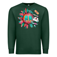 Sports Green western registered nurse  medical instruments Premium Sweatshirt - BarkalooDesign